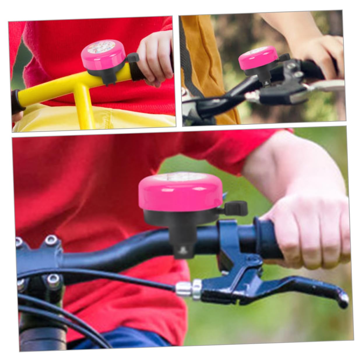 UPKOCH Fahrradklingel Cartoon Design Laute Und Robuste Fahrradglocke Für Lenker Zubehör Für Kinderfahrräder Und Roller