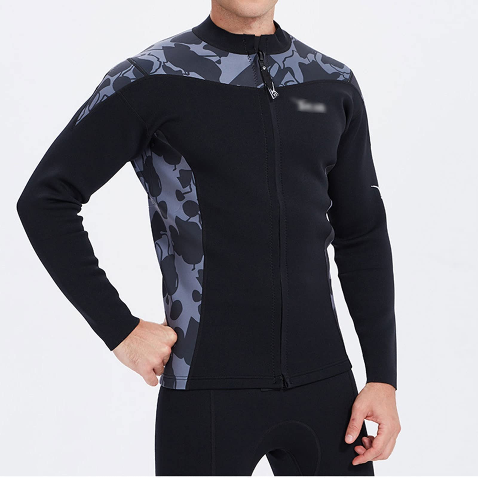 Wygwlg Combinaison de plongée 2 mm, Vestes de Combinaison de plongée pour Hommes, Veste en néoprène, Combinaison de Pantalons de vêtements de Kitesurf de plongée Professionnelle