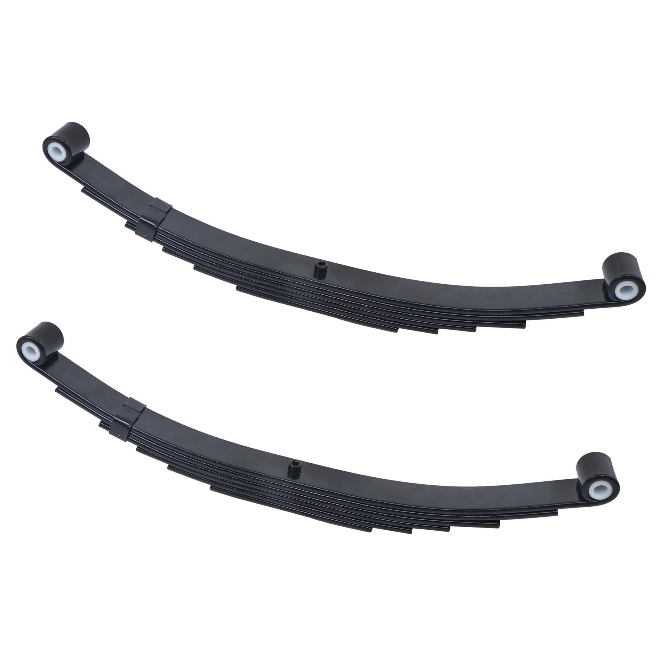 Thomletha 7000lbs Single Trailer Axle Suspension Kit - 6 Leaves 3500lbs Trailer Double Eye Spring