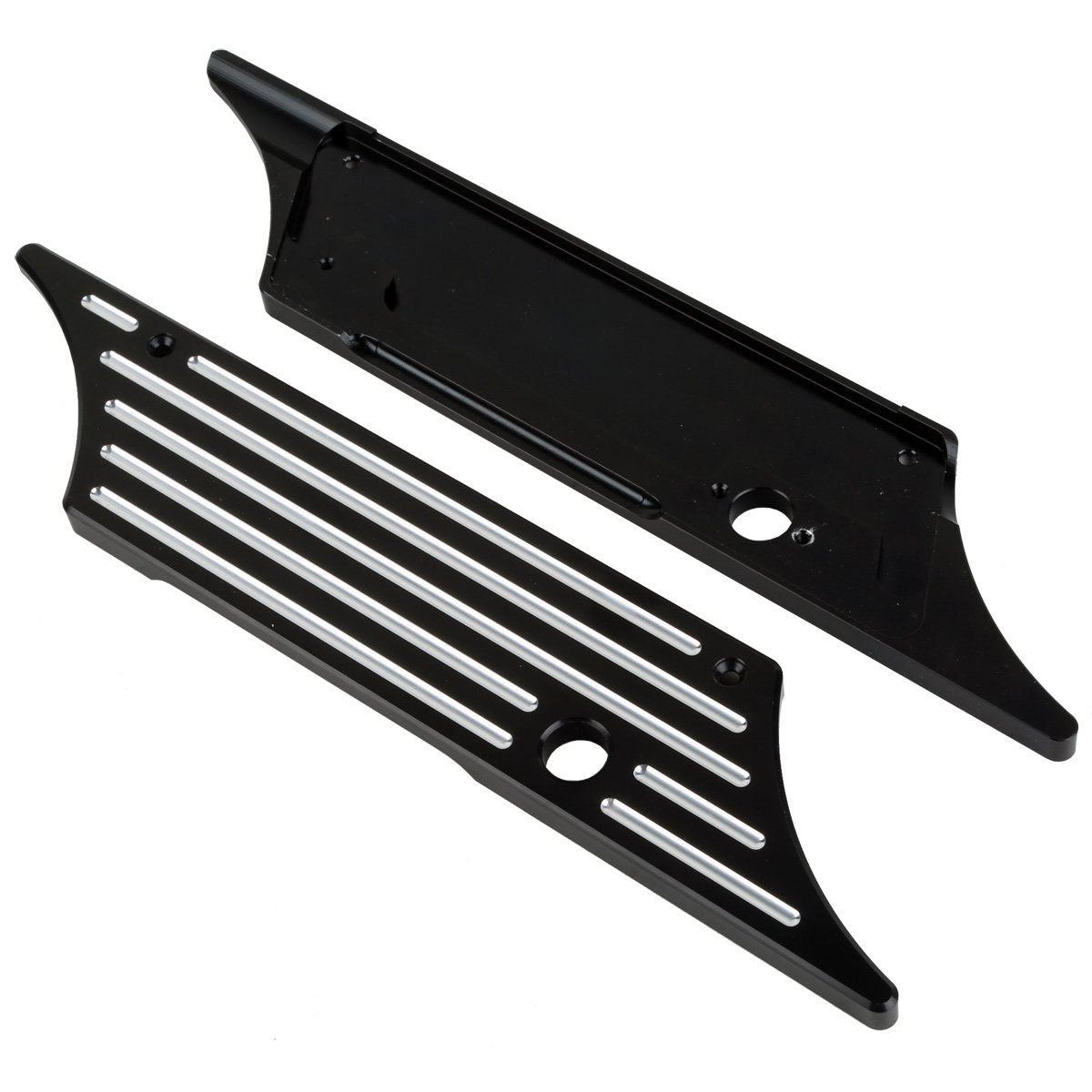 XMT-MOTO Hard Saddle Bag Saddlebag Latch Cover Face fits for 1994-2013 H-D Touring Models Road King, Street Glide, Electra Glide, Road Glide