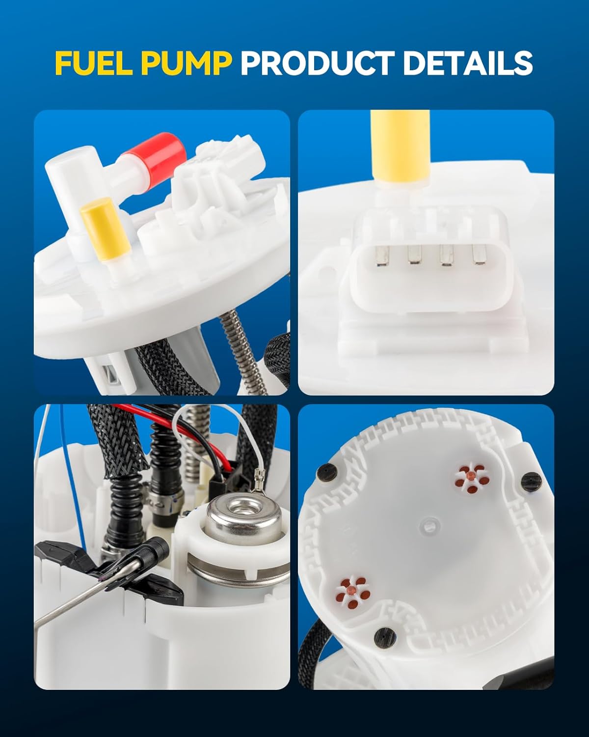 PHILTOP FG1741 Electric Fuel Pump Assembly, Compatible with Chevrolet Sonic 2012-2017 LT/LS 1.4L 1.8L FLEX/GAS, Replaces E8735M