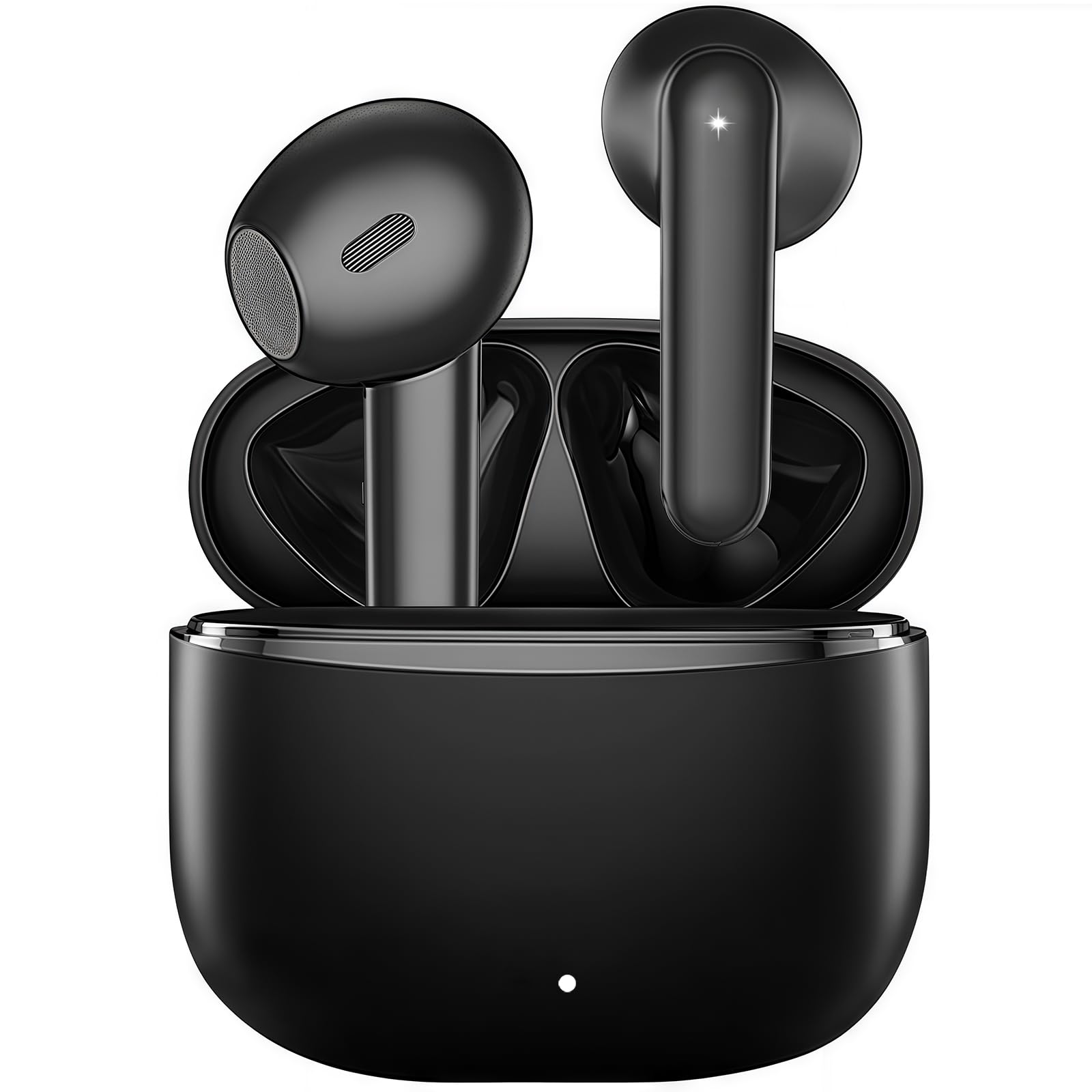 Wireless Earbuds,Bluetooth 5.4 Headphones In Ear with HiFi Stereo Sound,4 ENC Noise Cancelling Mic Wireless Earphones,50H Playtime,IPX7 Waterproof Touch Control Ear Buds for iPhone/Android/IOS