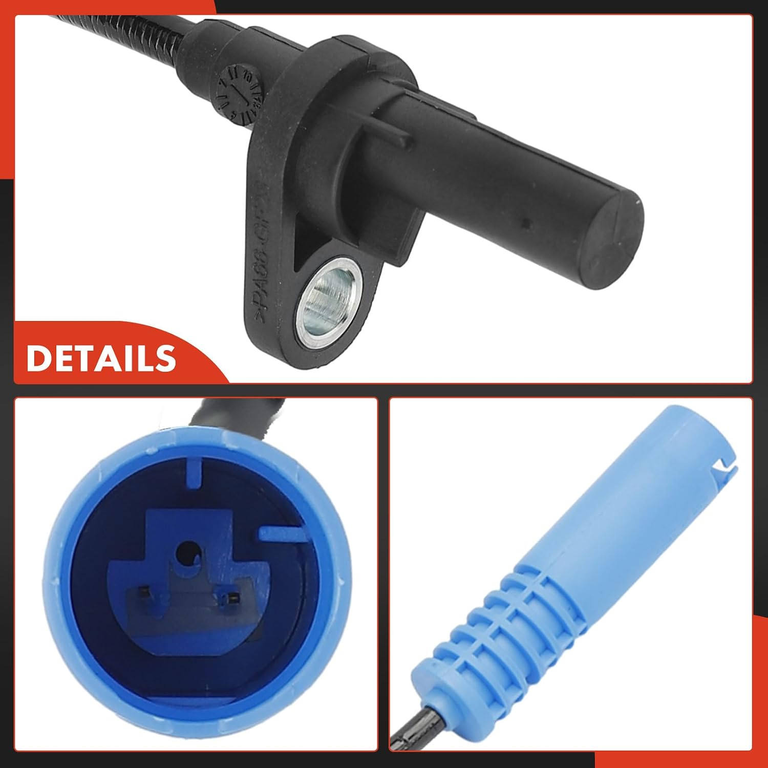 A-Premium Front Left or Right ABS Wheel Speed Sensor Compatible with BMW 323i 328i 335i 2007-2008 325xi 330xi 2006 328i 335i xDrive