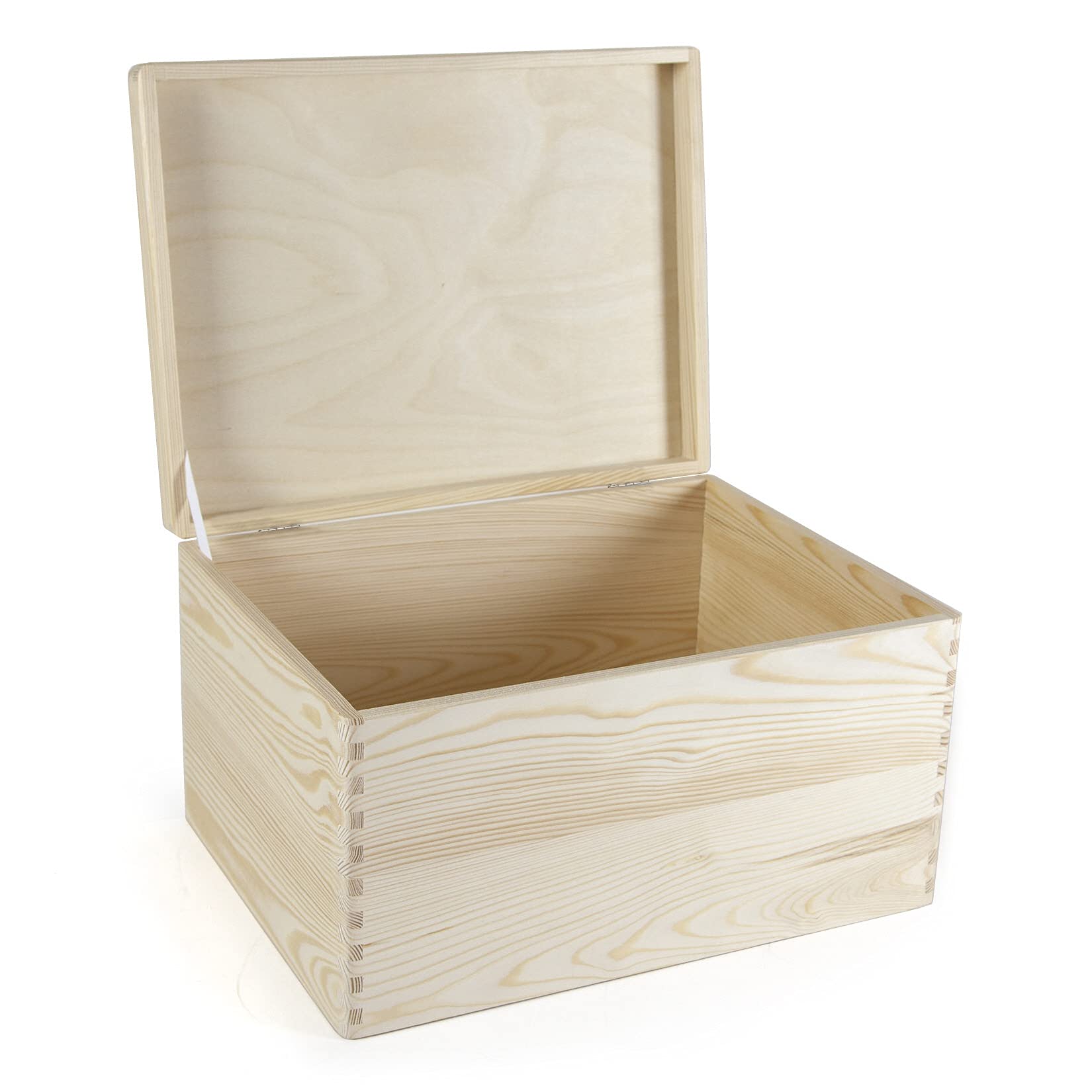 Spielzeugkiste Holzkiste TRIO Kiste Holz 40 x 30 cm 3-er Set Stapelkisten Auswahl (mit Rollen)