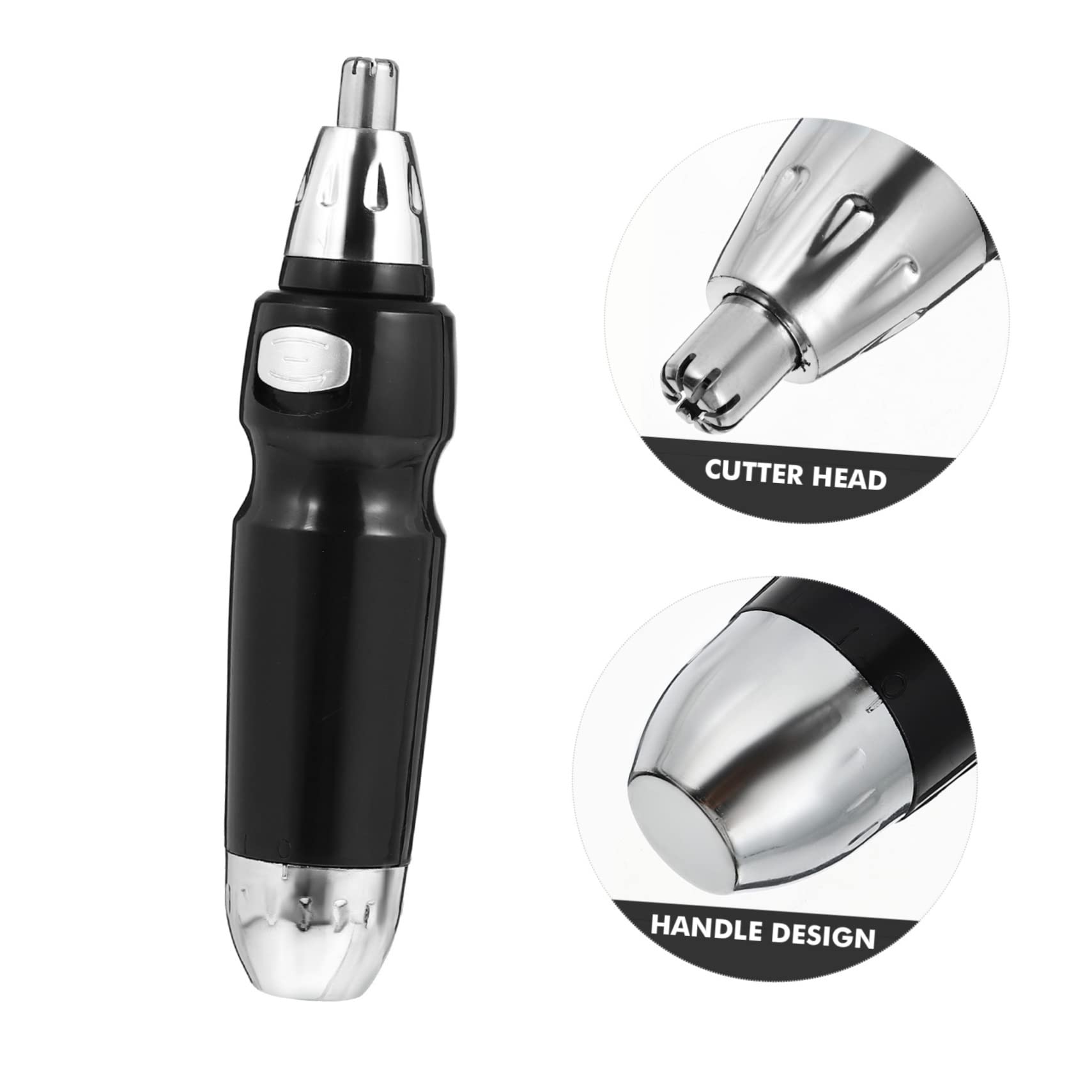 VICASKY Nose Hair Trimmer No Battery High Power Motor 2w Shape and Precise Hair Removal