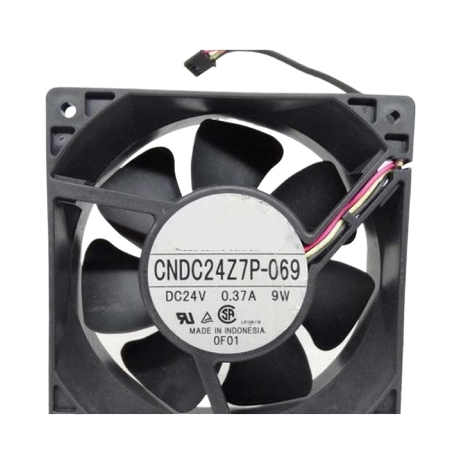 WEUSANXPL 12CM 12038 CNDC24Z7P-069 24V 0.37A 9W Inverter Cooling Fan