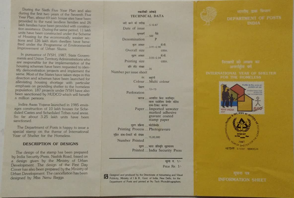 International Year of Shelter for The Homeles (BR)