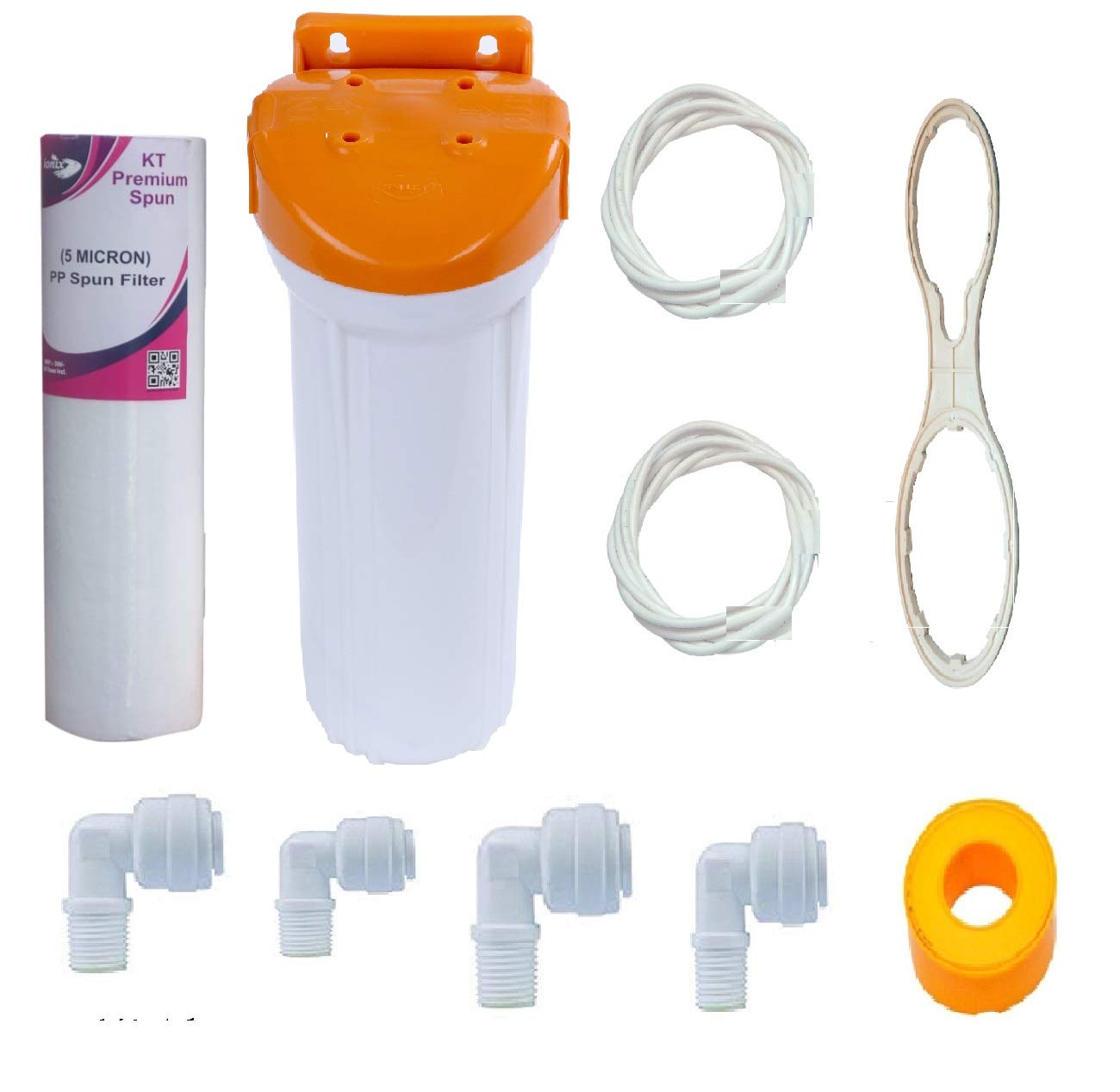 IONIX 5 Micron pre filter for water purifier/pre filter for water purifier, Works with All domestic RO, Removes Sand,Silt & other undissolved impurities