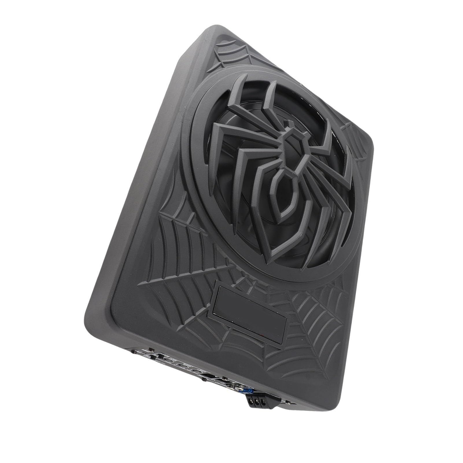 Bediffer Subwoofer Delgado para Debajo del Asiento para Automóvil de 800 W con Amplificador Incorporado y Luces LED para una Experiencia de Sonido Mejorada en los Automóviles (Aplicación arcoíris)