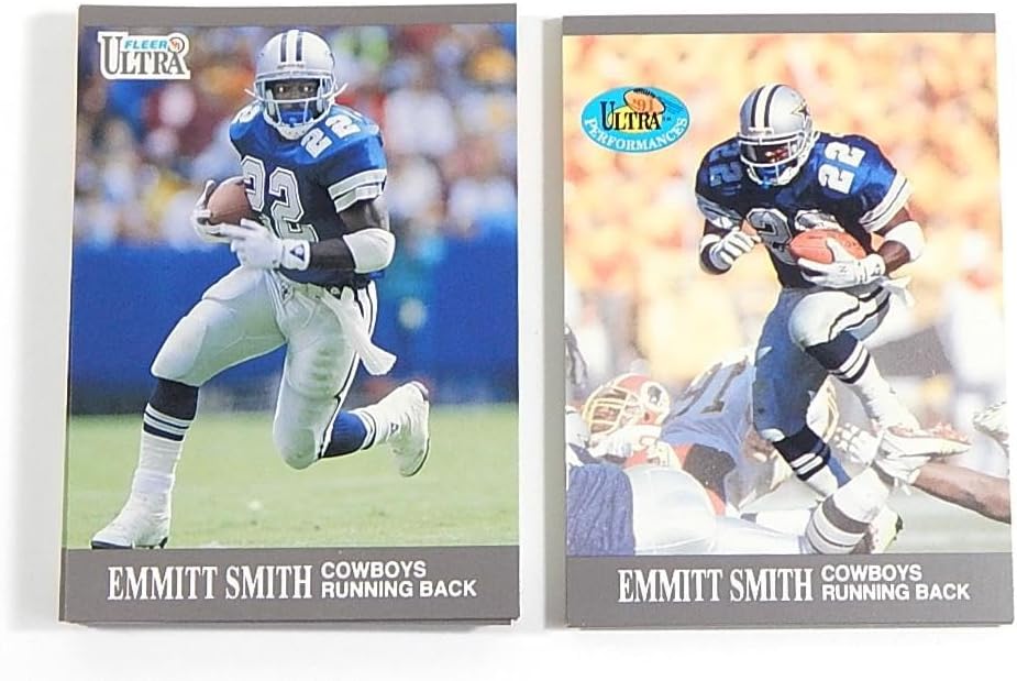 Lot of (26) 1991 Fleer Ultra Emmitt Smith #165 & #1 Cowboys - Football Cards