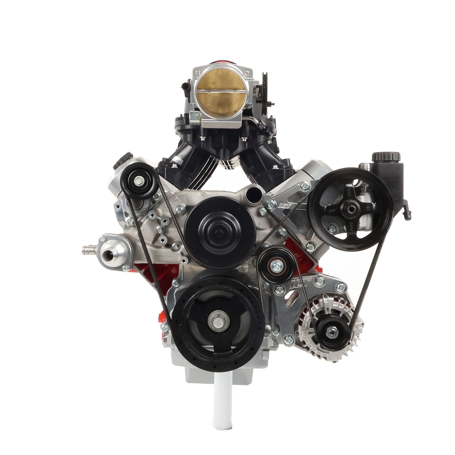 LS3 Corvette Billet Low Mount Alternator Bracket Kit w/ Pulley