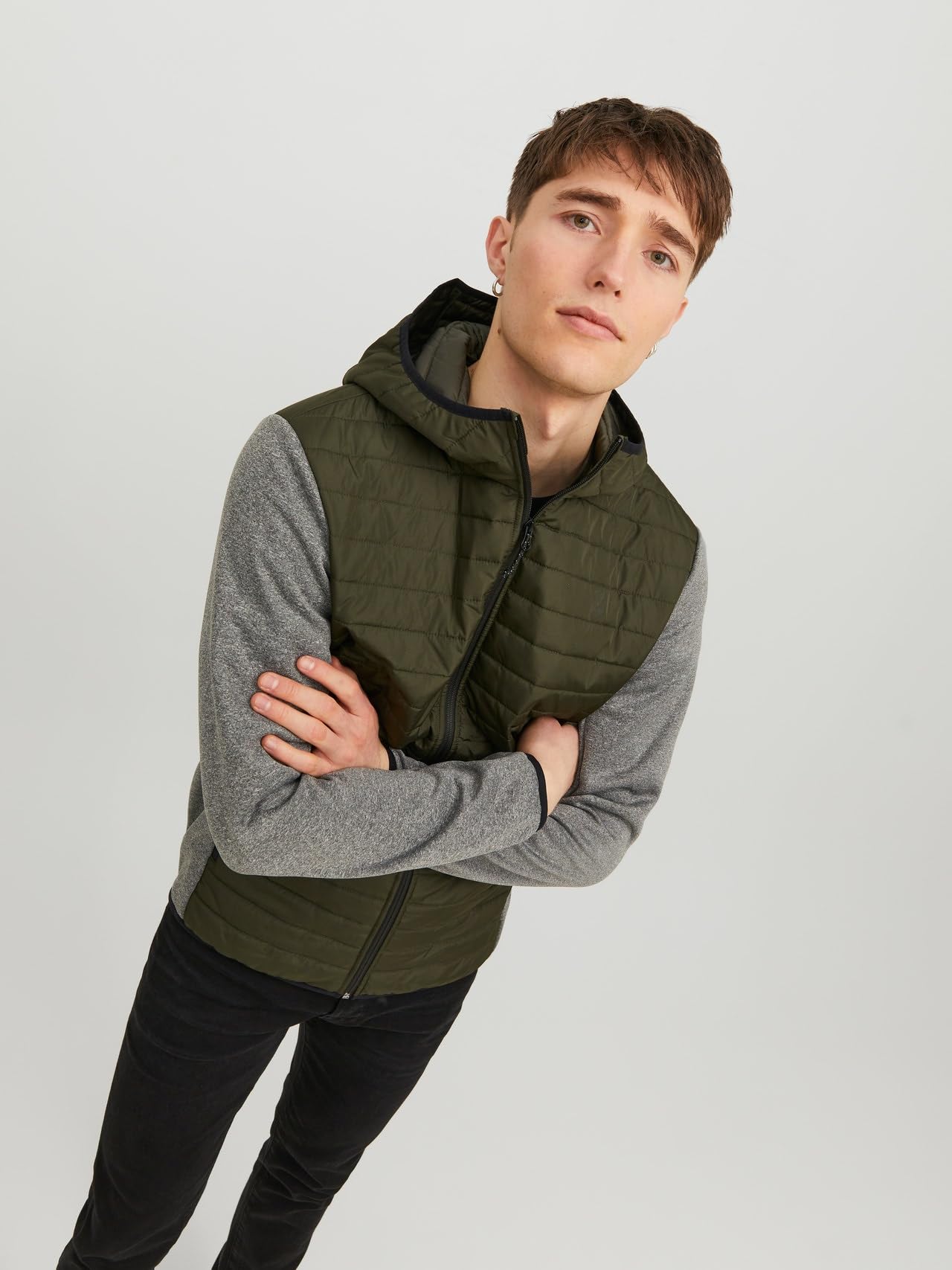 Jack & Jones Herren JjemGewatteerde Noos Jacke 12182242 – Bild 6