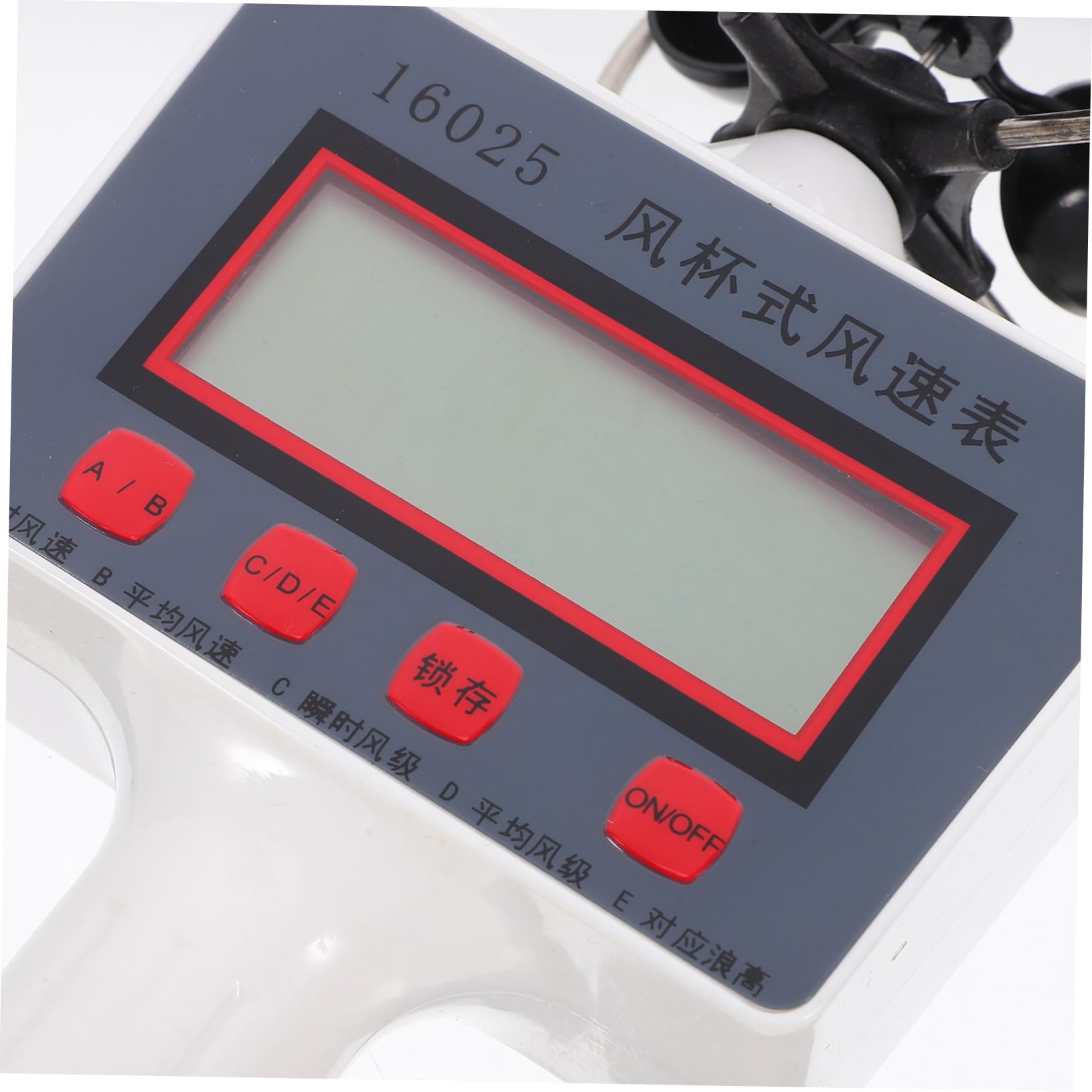 Anemómetro Digital Portátil de Mano con Pantalla LCD para Hvac