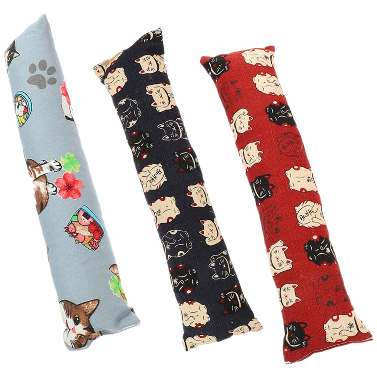 Happyyami 9pièces Jouets Forme De Coussin pour Chats avec Herbe à Chat Jouets De Grignotage Intérieurs pour Animaux Domestiques
