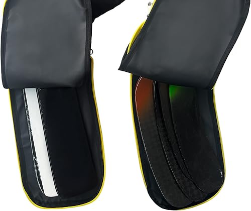 Miniatura 5 de VPRO Bolsa de palo de hockey con tira de hombro ajustable, bolsa de equipo de hockey sobre hielo, bolsa de palo de hockey sobre hielo para