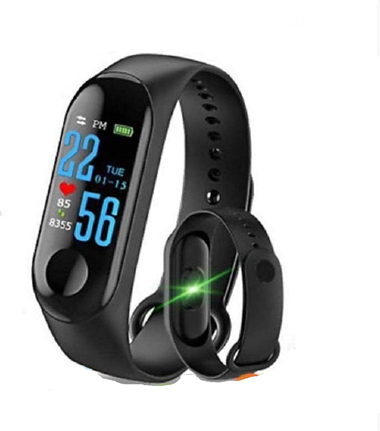SHOPTOSHOP Activity Tracker, Bluetooth - Black