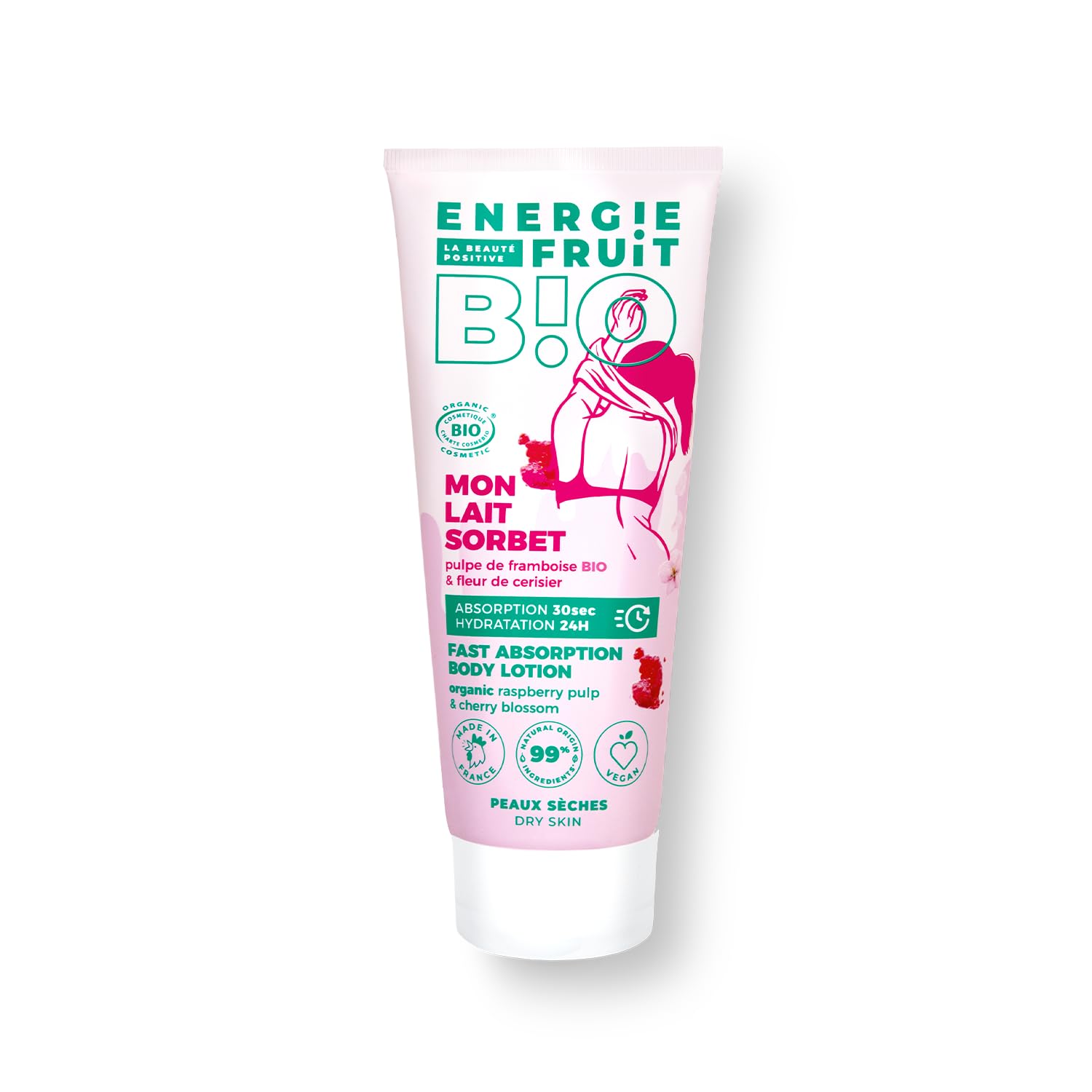 Lait corps absorption rapide certifié BIO par ECOCERT 200ML - 8