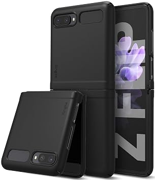 Ringke Back Cover for Samsung Galaxy Z Flip (2020) (Poly Carbonate/Black)
