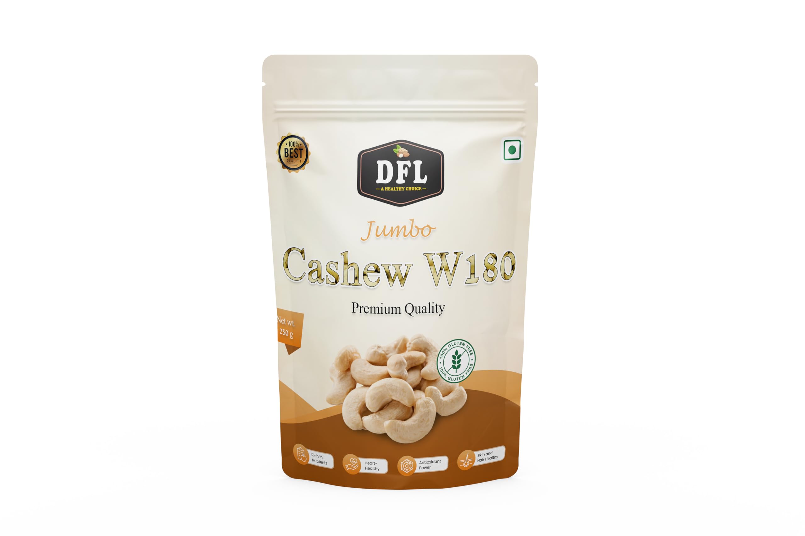 Dry Fruit Legacy Jumbo Cashew/Kaju Delight (W-180) (250g) (B0CT5ZKXQQ) Amazon Price History, Amazon Price Tracker