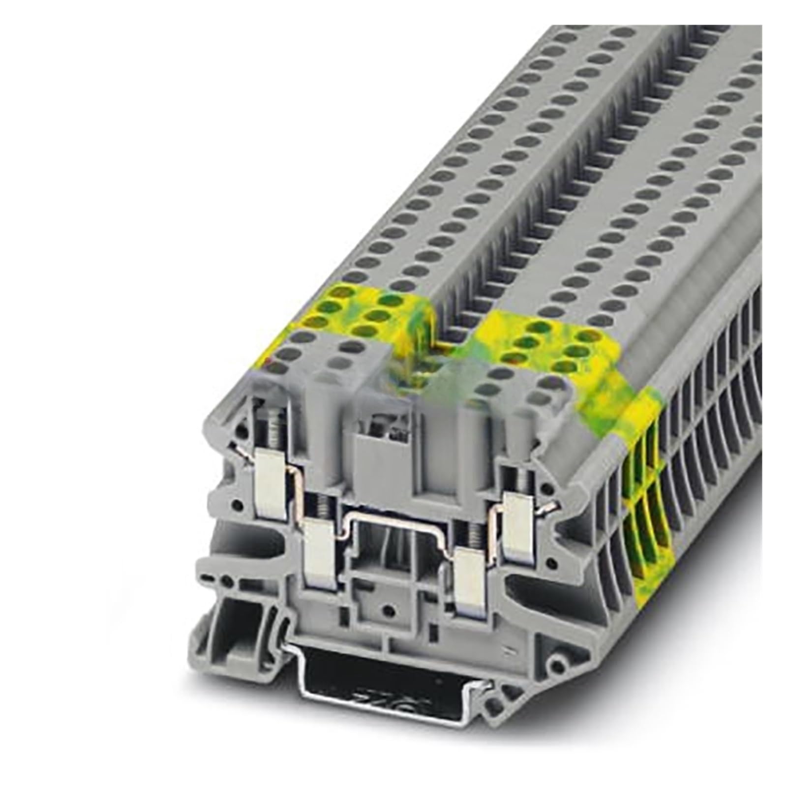 Bloque de terminales de paso para cuatro cables UT 2,5-QUATTRO de una pieza 2
