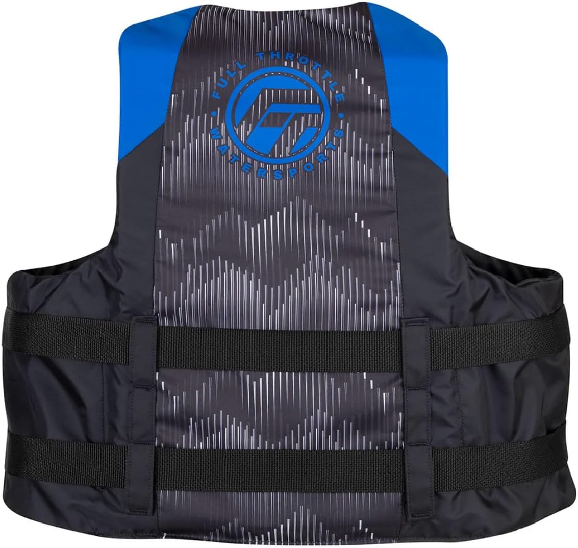 Full Throttle U.S. Coast Guard and Transport Canada Approved Adult Nylon Life Vest for Adults 90 Pounds and Over image 2