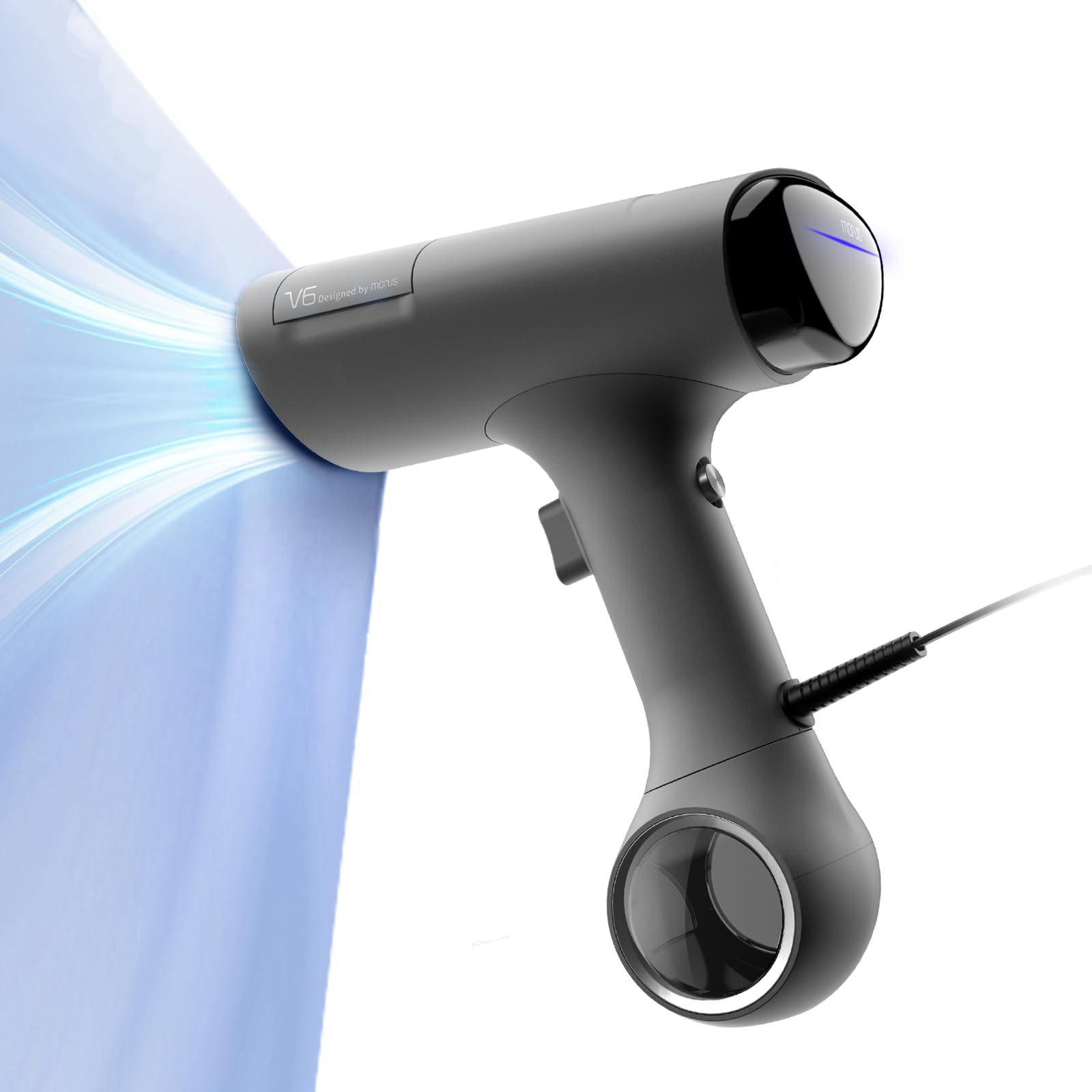 Amazon | Morus V6 衣類スチーマー スチームアイロン 吸着式