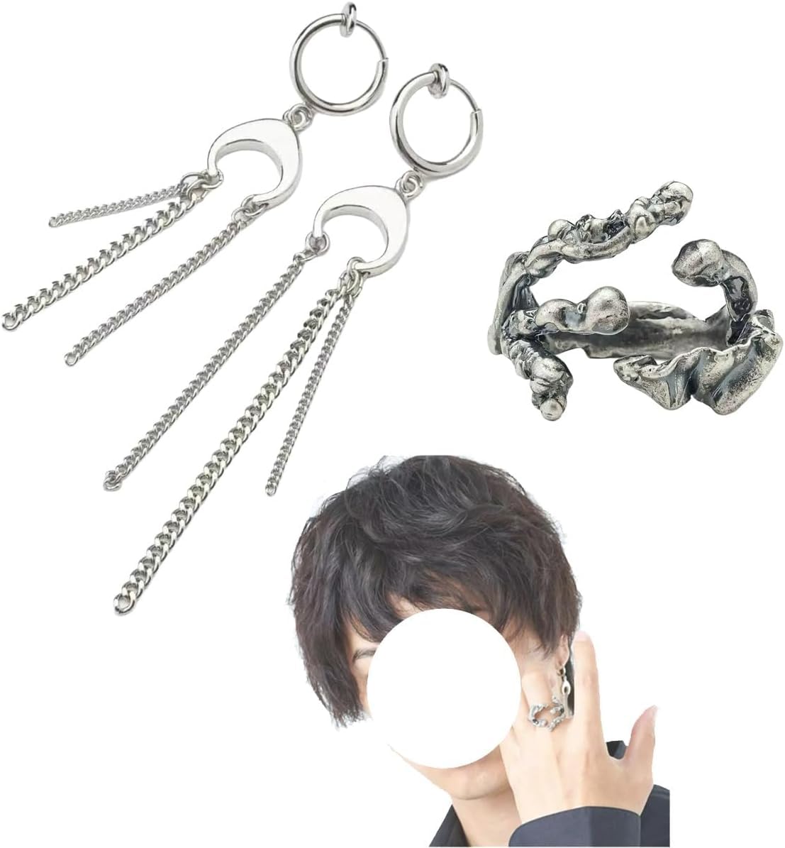 Amazon.co.jp: 仮面ライダーガヴ グッズ 指輪 イヤリング ラキア