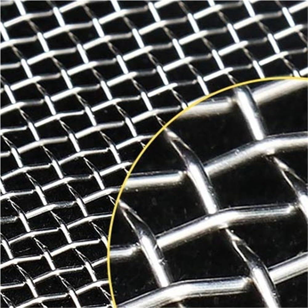 Robustes 304 Edelstahl-Drahtgeflecht, langlebiges Filtrationssieb für Küchensieb, 1,6 mm Löcher, perfekt für die Trennung von Lebensmitteln und Flüssigkeiten, 50 x 100 cm