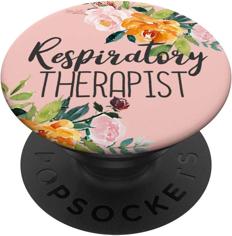 Respiratory Therapist Floral Rose Watercolor Pretty Gift