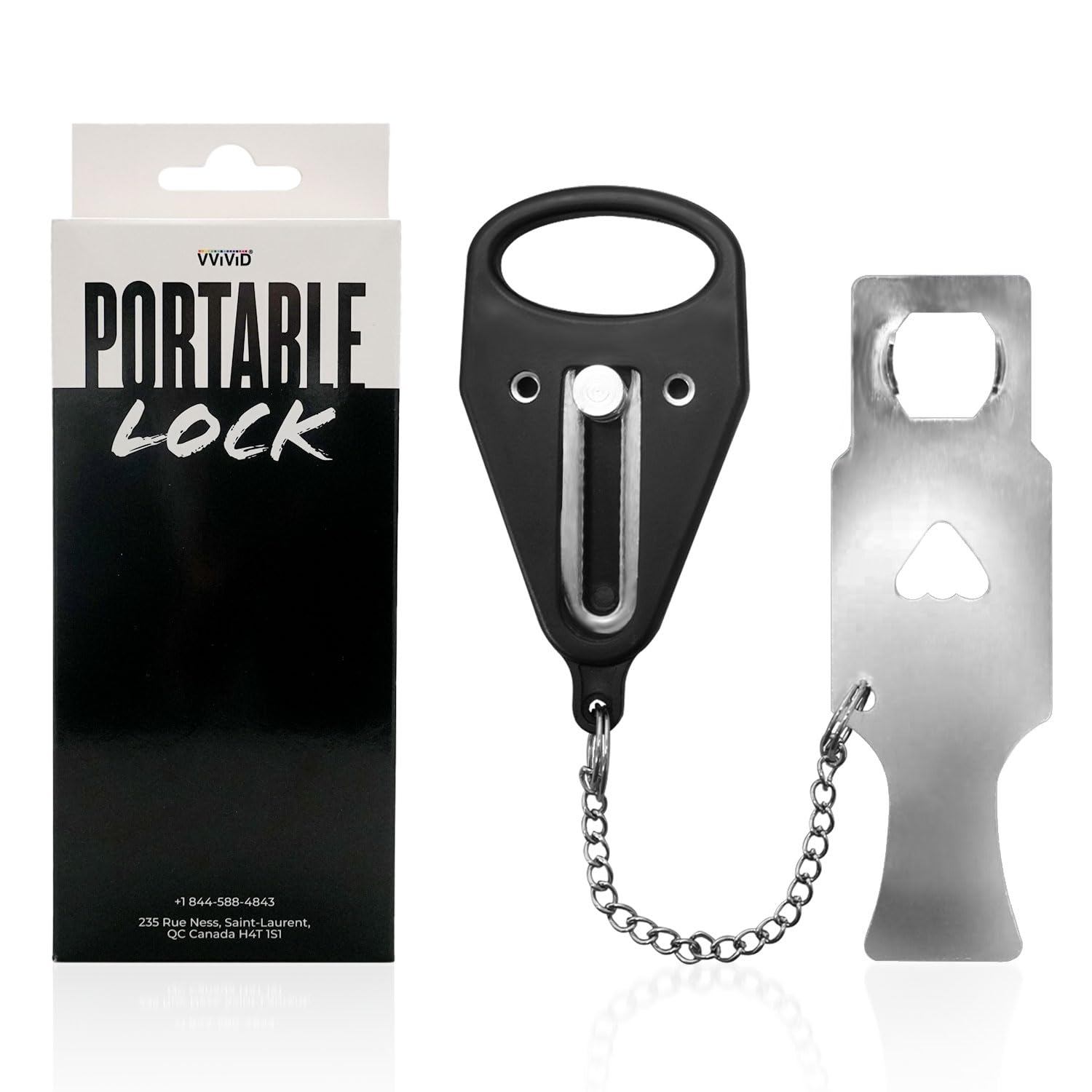 Verrou de porte portable contre les intrusions en voyage