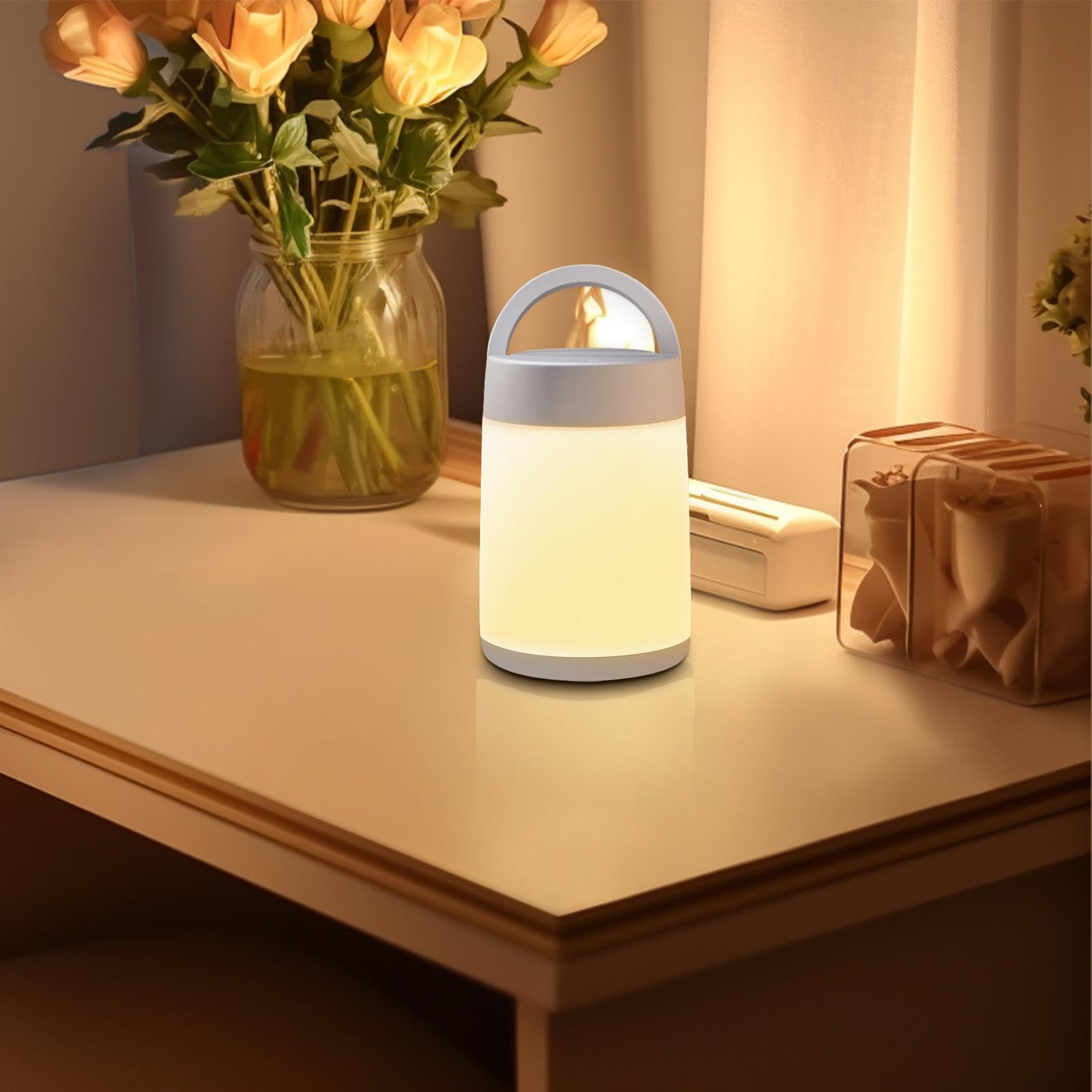 Luz Nocturna Infantil Recargable Portátil Niños Linterna De Mesita De | Luz Nocturna Infantil Para Escritorio De Niños Dormitorio Y Sala De