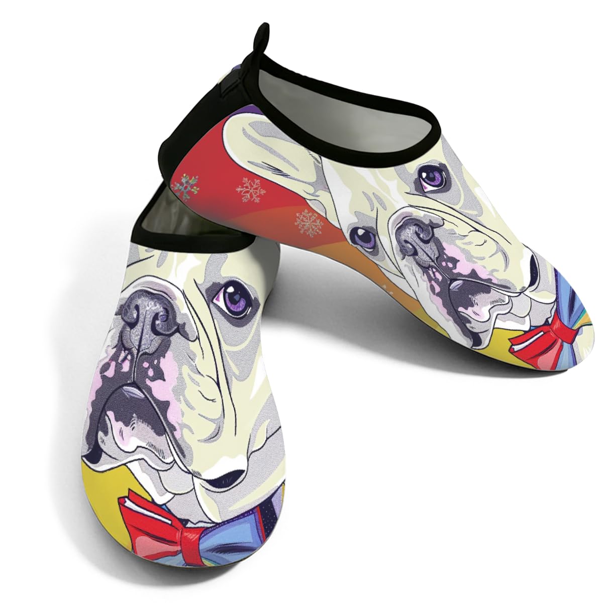 Escarpines de secado rápido con suela antideslizante y diseño bulldog para deportes de agua 7