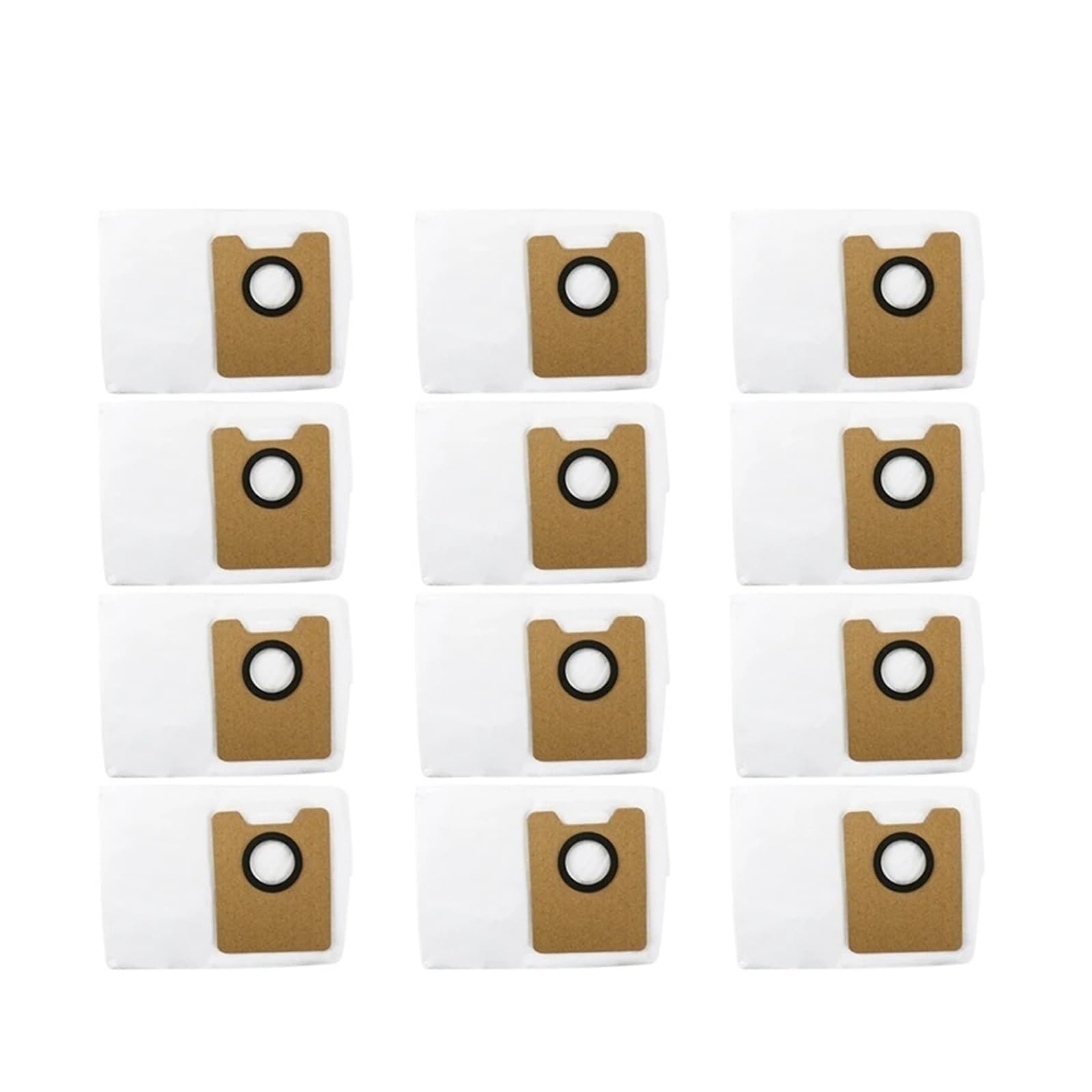 Lmrxofe 12 Bags Replacement Acssories Kit,Compatible With Ecovacs Deebot Y1 Plus Neo 2.0 Plus