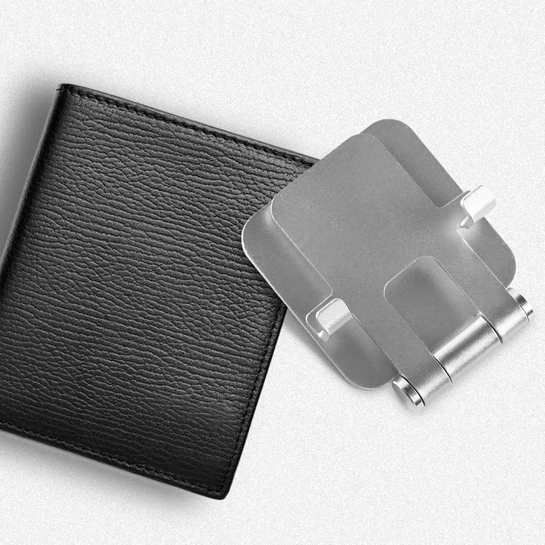 Soporte para teléfono móvil de escritorio plegable de aluminio universal 5