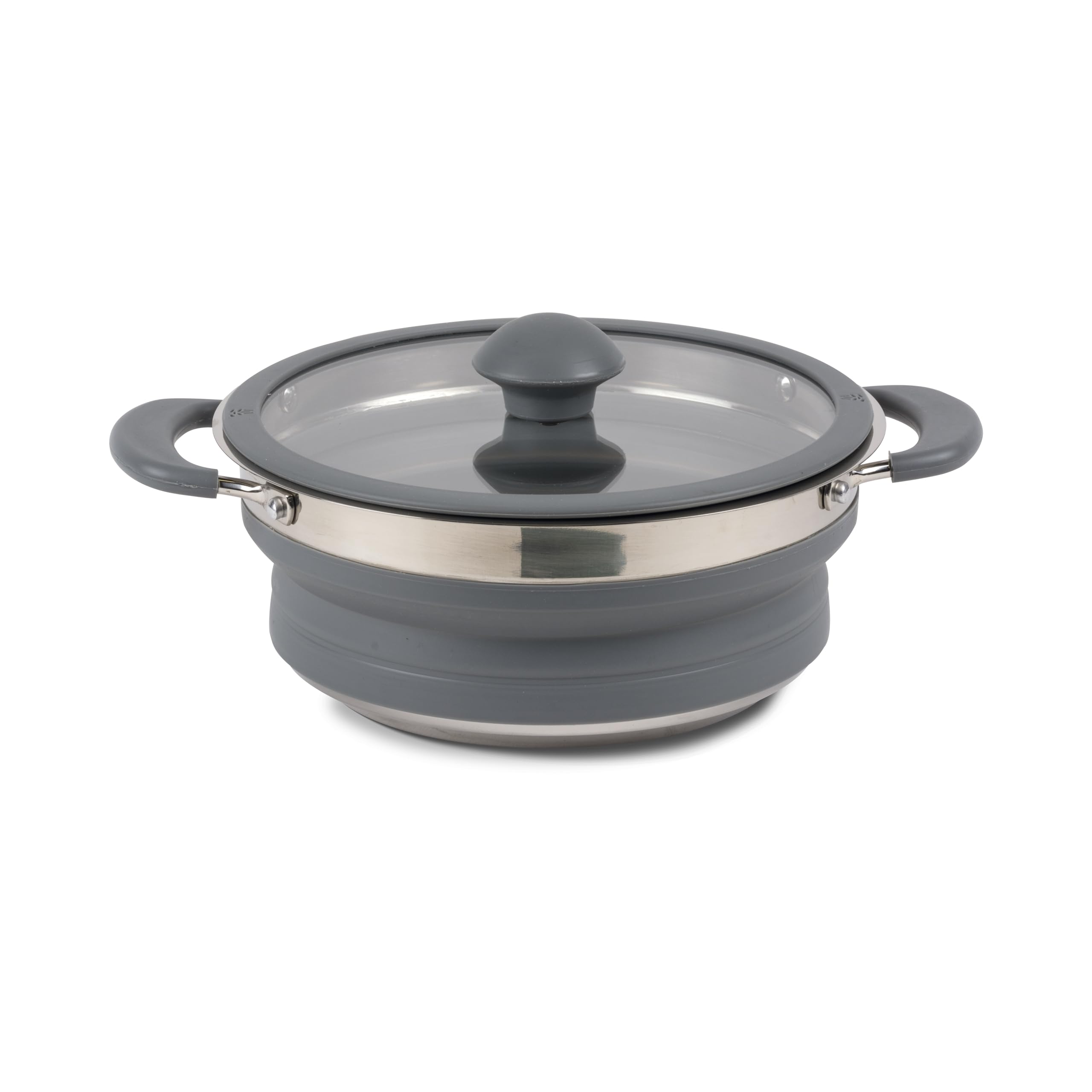 Faltbarer Kochtopf - Leichtgewichtstopf - Campingkochtopf 15Liter Kampa CW0096