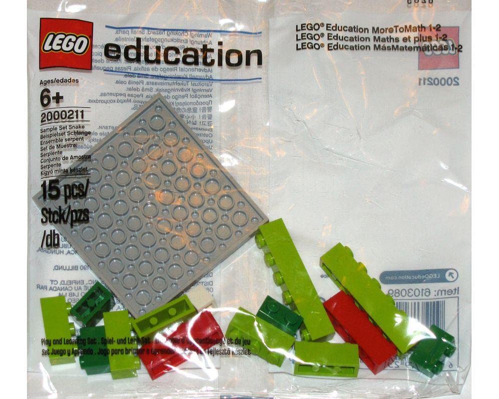 LEGO Education 2000211 MoreToMath Kit 1-2 Snake