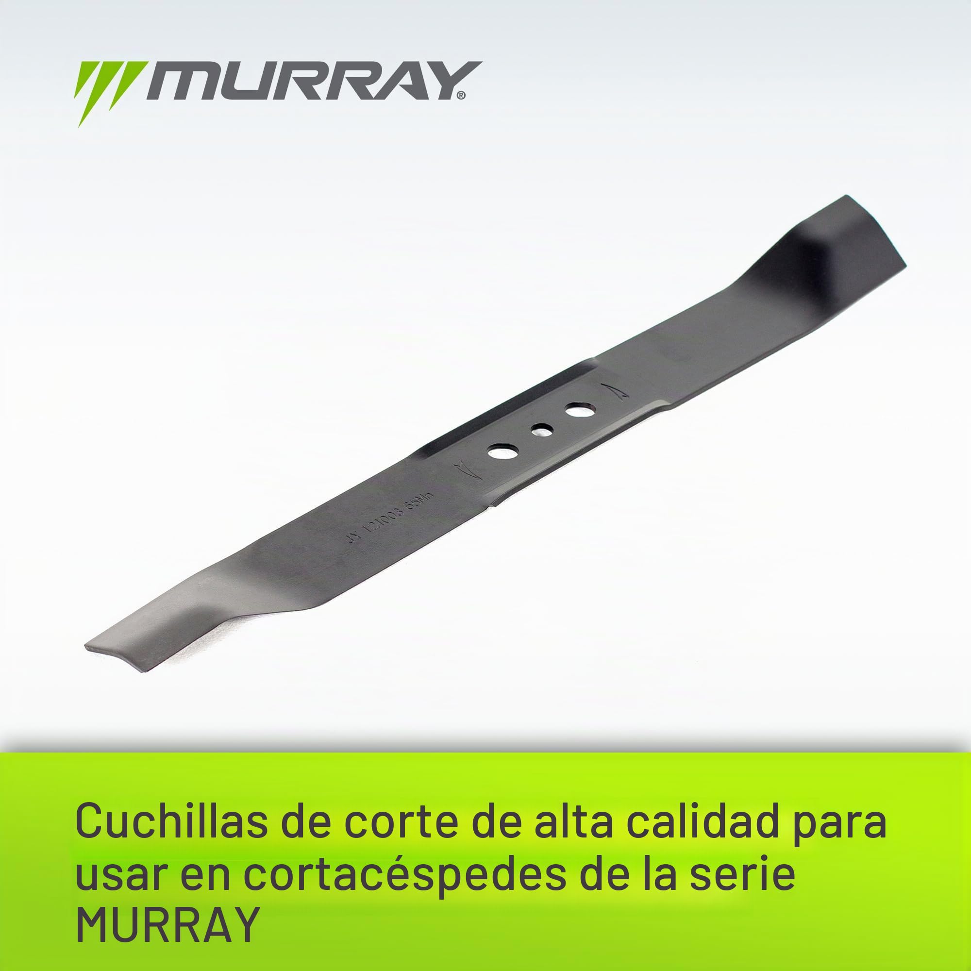 Murray Cuchilla de Repuesto para Cortacésped "M-000B22" para Cortacéspedes de Gasolina EQ2-700X - Cuchilla de Cortacésped con 56 cm de Ancho de Corte