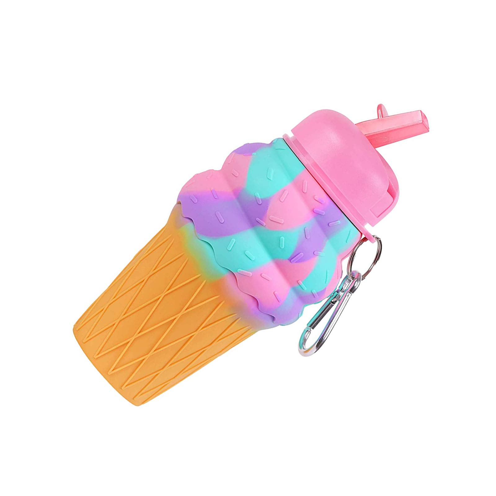 Samine Kids Water Bottle Ice Cream 500ml Gift Box Collapsible Girls Ebook