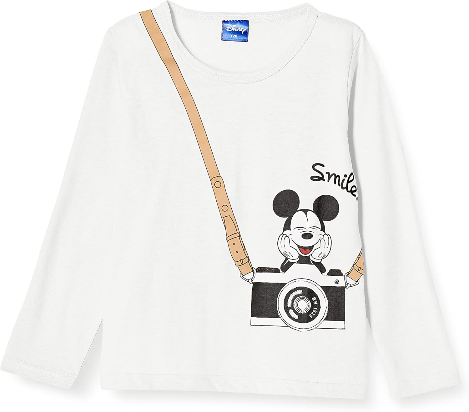 ディズニー Tシャツ ディズニー ミッキー カメラ 長袖ｔシャツ 男の子 Cafe Du Jardin Com