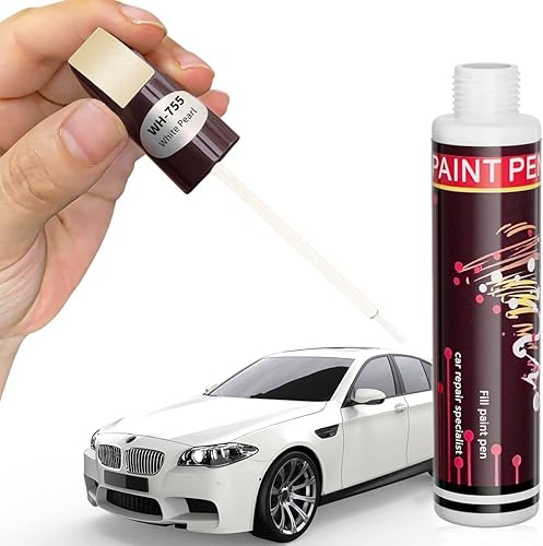 Bolígrafo de pintura de retoque para reparación de arañazos de automóviles, pintura de relleno de rueda, negroblancomulticolor opcional para varios