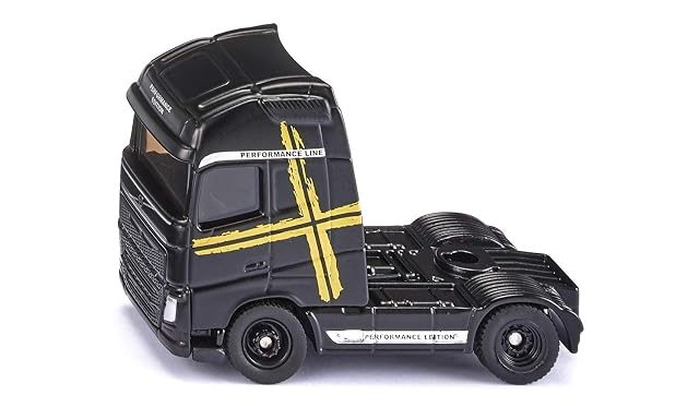 siku 1543, Camión Volvo FH16 Performance, Negro, Metal/Plástico, Ruedas de goma