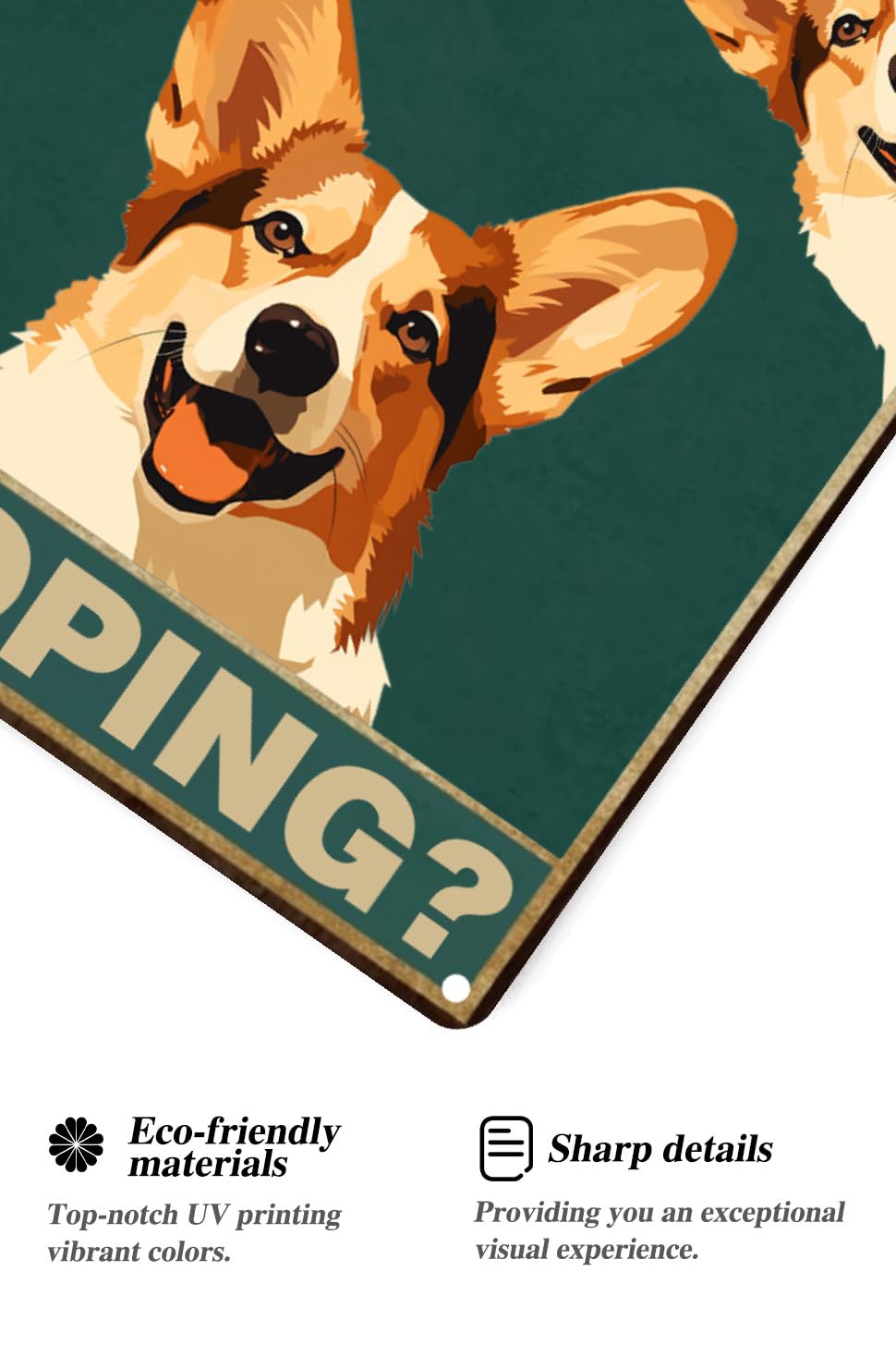 Amazon.com: TopPacific Corgi 12x16 inch Are You Pooping Sign