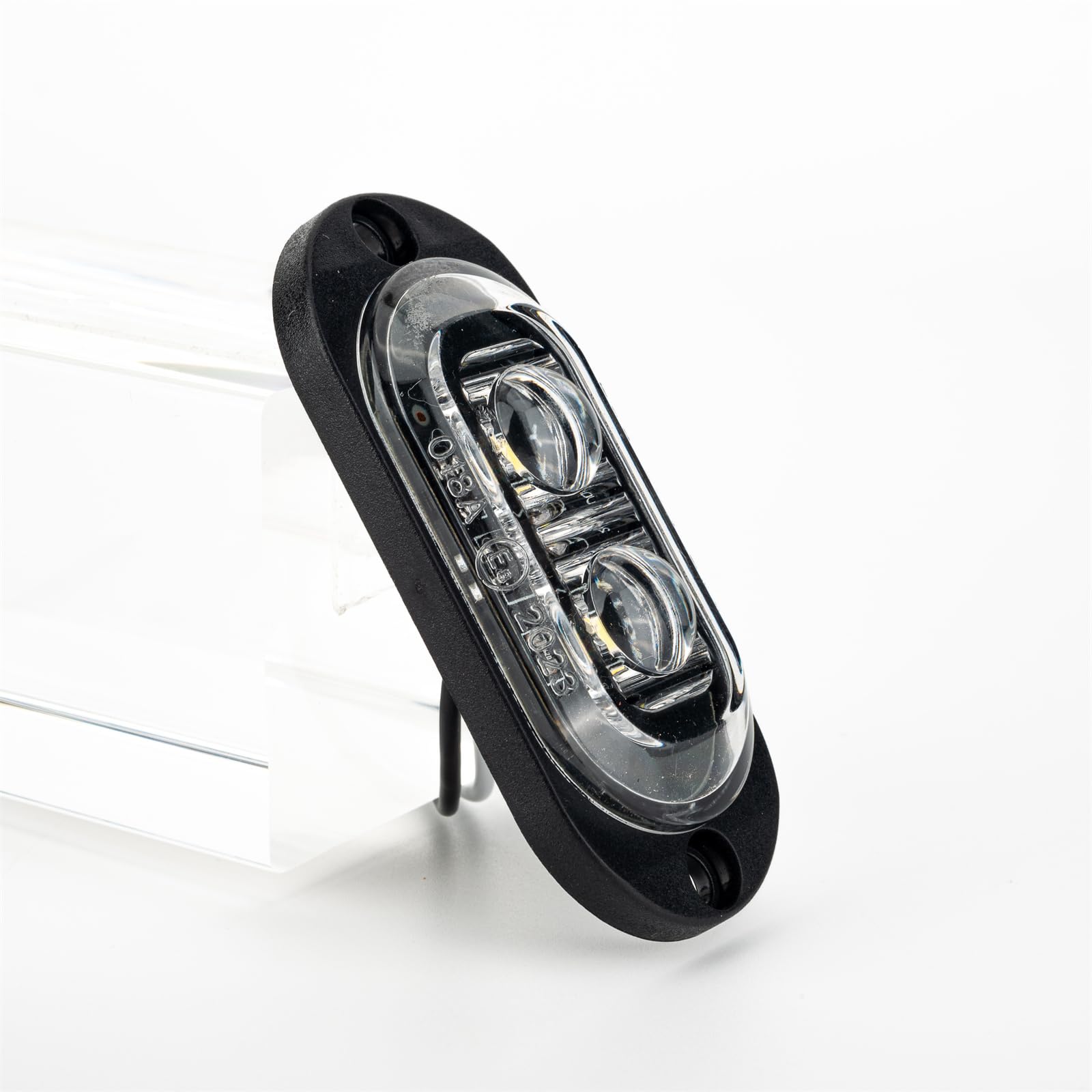 Lot De 10 Feux De Position Latéraux LED 12-24V - IP65 Étanche, 3000K Blanc Chaud - Pour Remorques, Camions - 5