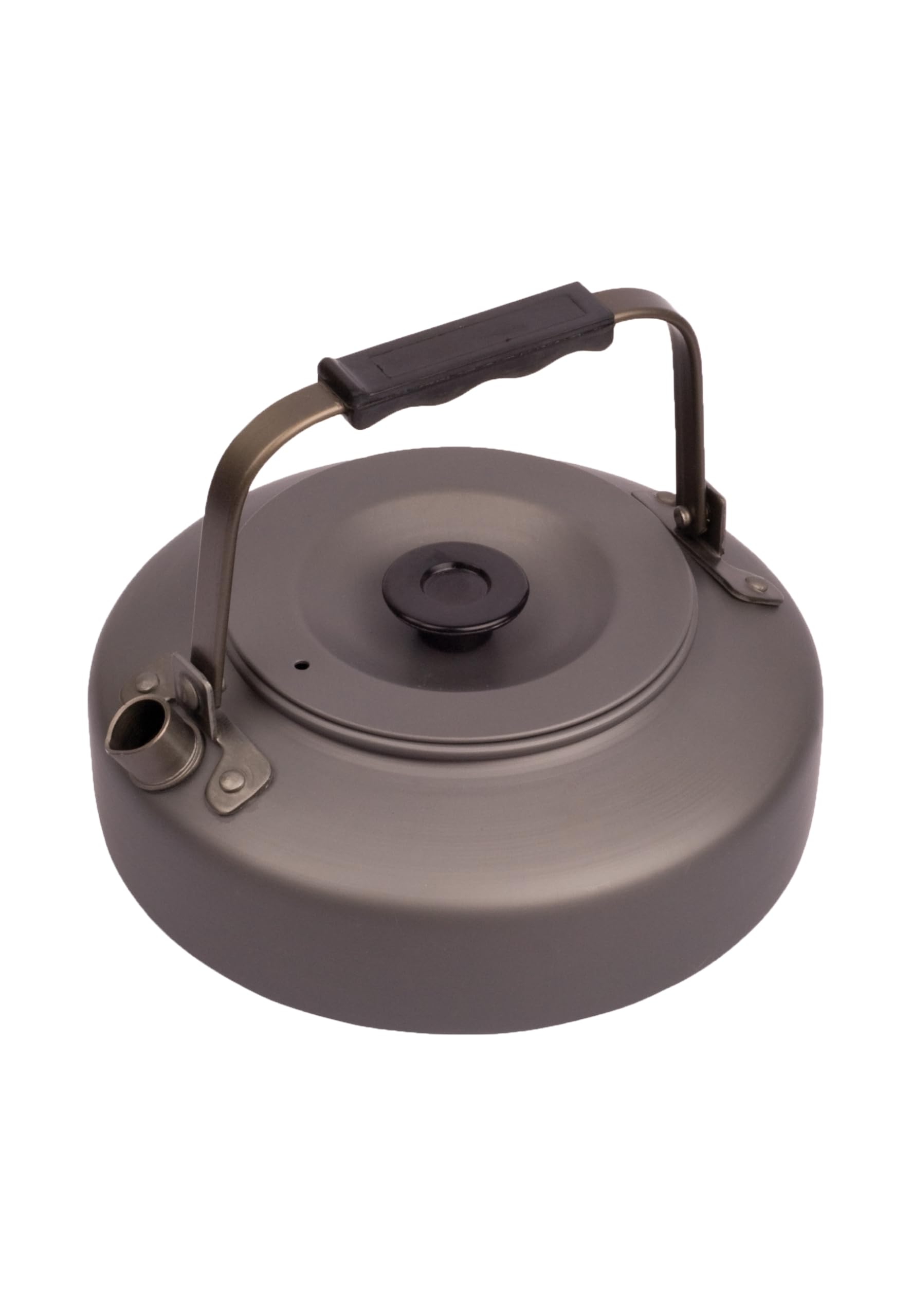 Hervidor Optimus Terra – Hervidor ultraligero para camping fabricado en aluminio anodizado duro | Capacidad de 0,7 L | Ideal para actividades al aire libre y senderismo