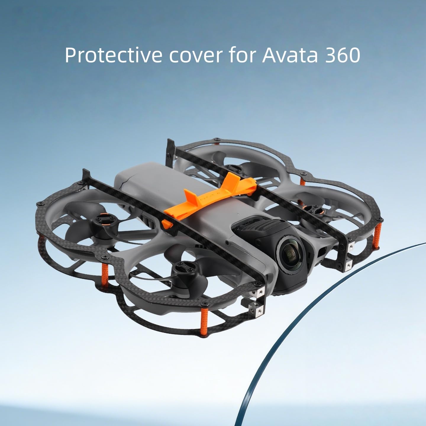 Osłona śmigieł do DJI Avata 360, pancerz z włókna węglowego, ochrona zderzaka, antykolizyjna, osłona ochronna do DJI Avata 360, akcesoria do dronów