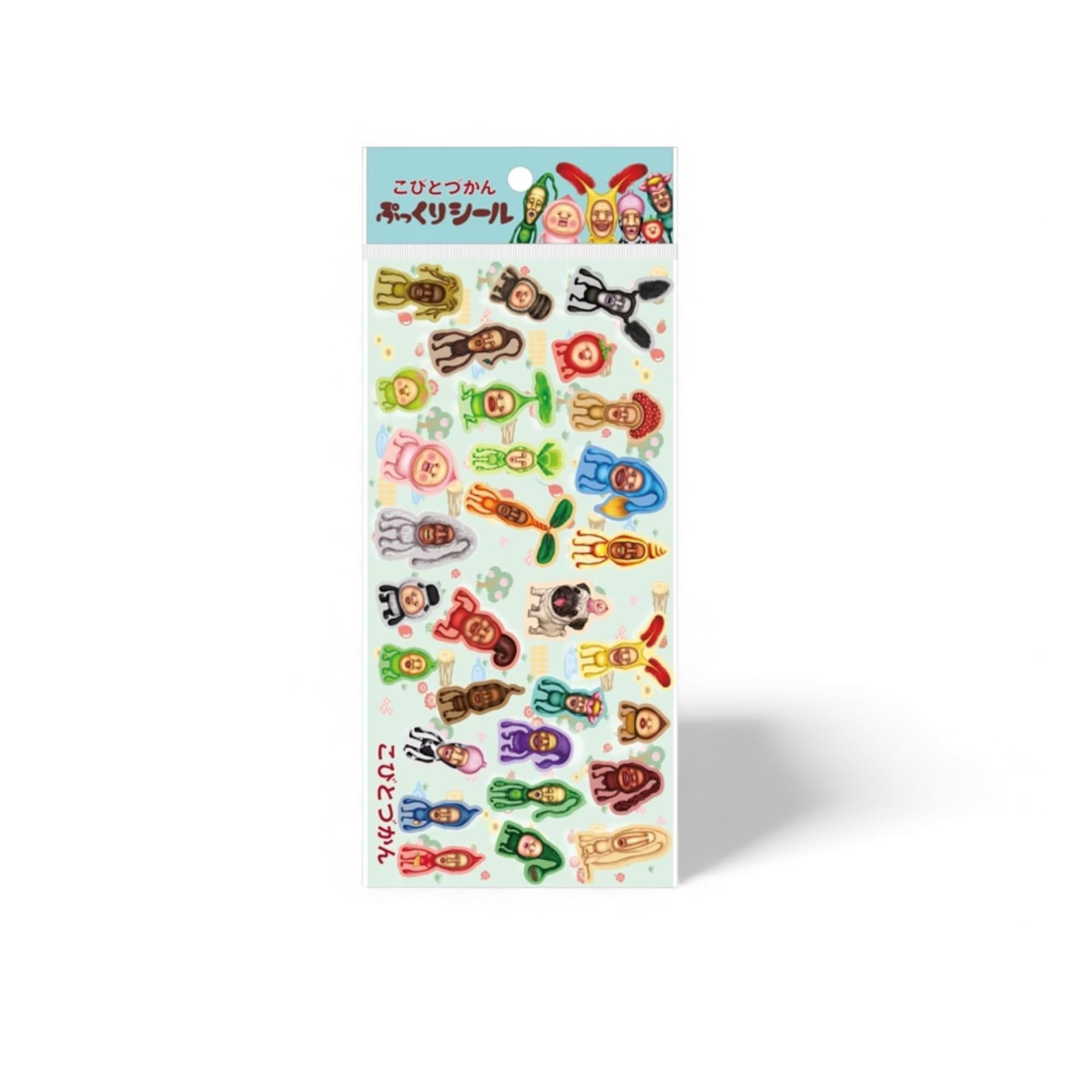 Amazon.co.jp: こびとづかん ぷっくりシール オスト 集合(Amazon