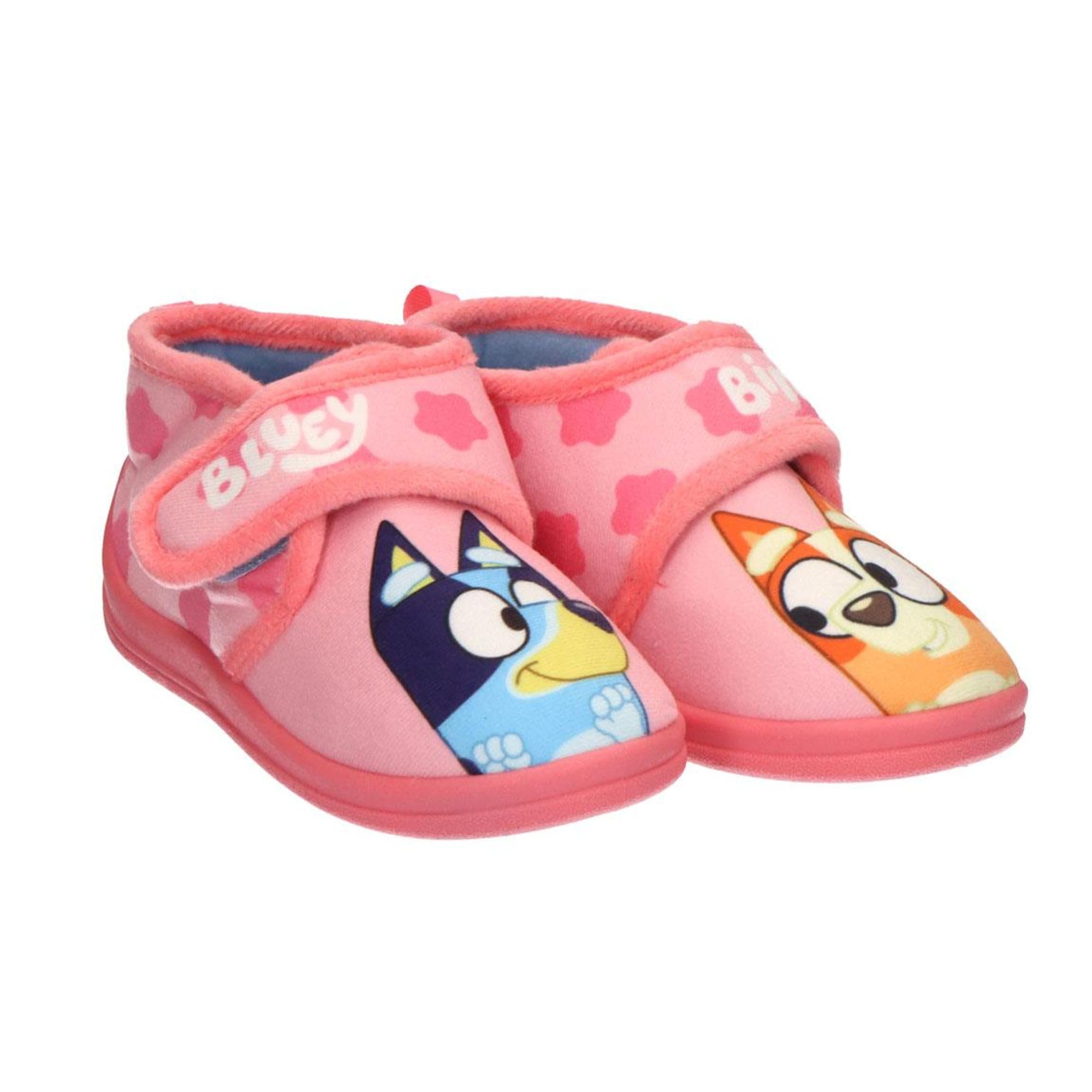Zapatillas de Casa Media Bota Bluey licencia oficial | Pantuflas Bluey cómodas, suaves y antideslizantes
