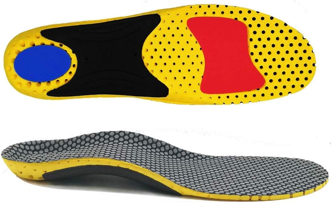 Orthotic Insole High Arch Foot Support Soft Medical Functional insoles, Insert for Severe Flat