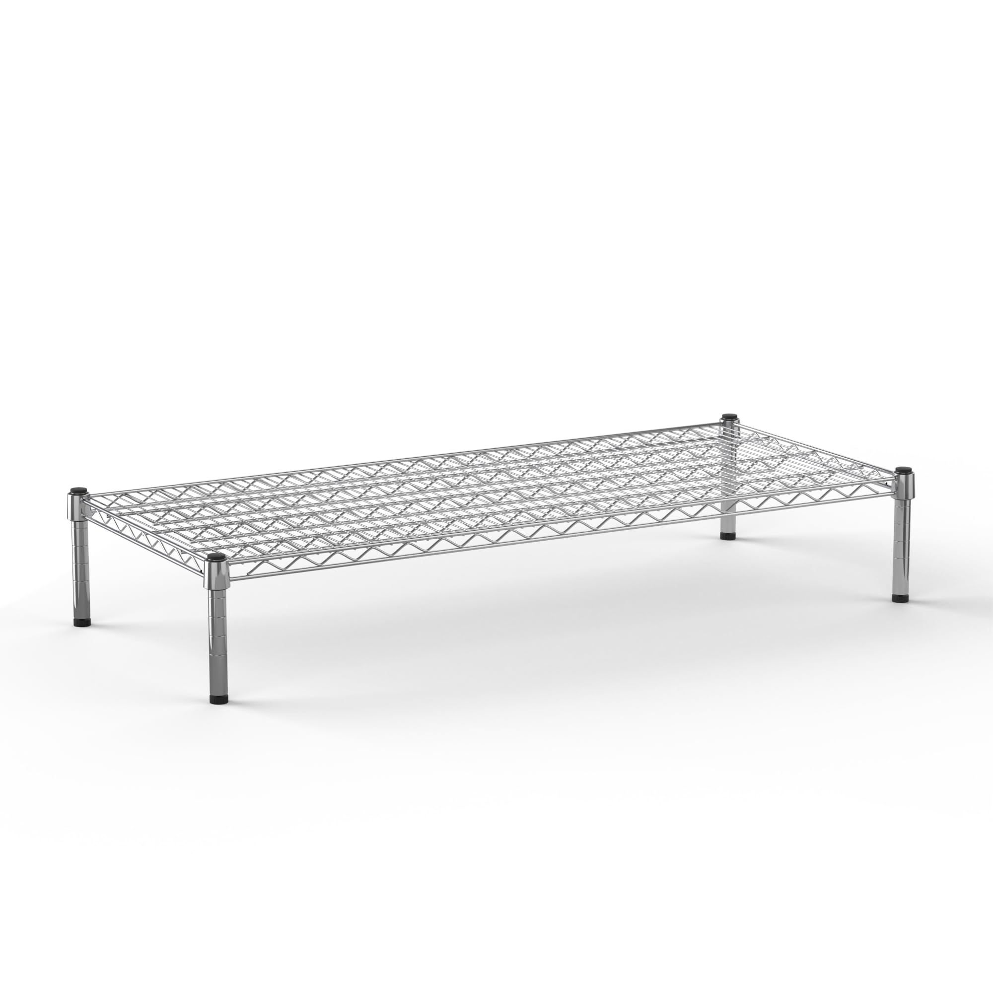 21" Deep x 48" Wide x 8" Height Wire Shelving Kit | 1-Tier | NSF Commercial Storage Rack Unit