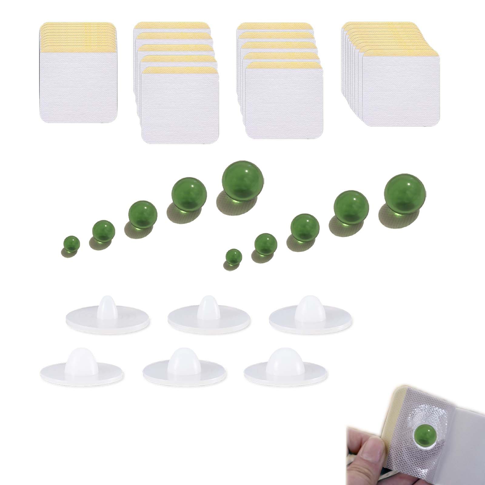 16PC Spherical Shape Soft Silicone Belly Button Plug for Tummy Tuck Recovery - 6 Sizes, Comfort Fit, Premium Material